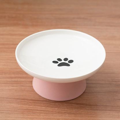 Protective Ceramic Cat Food Bowl